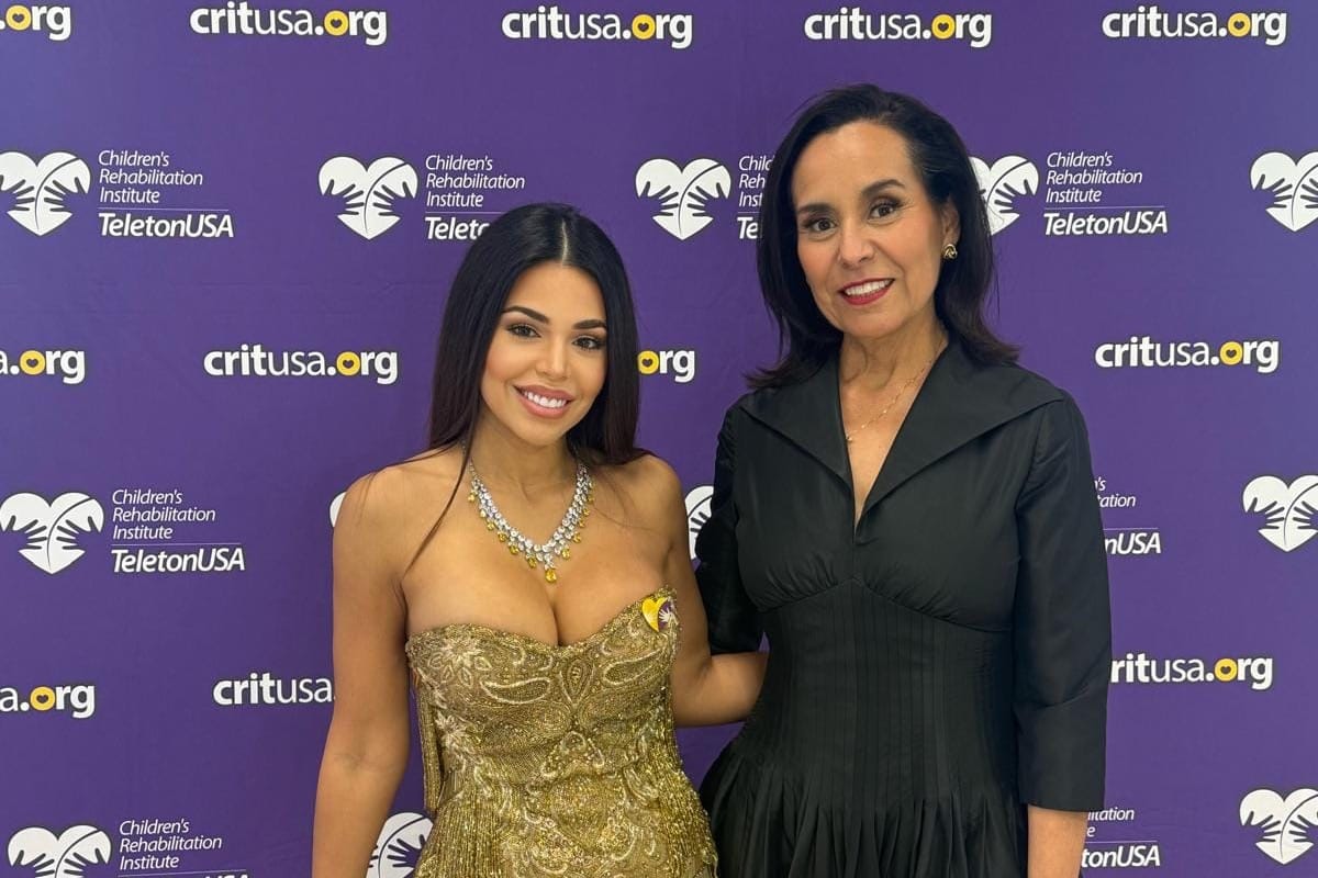 Paola Estefanina Attends CRIT TeletonUSA Gala Supporting Children’s Rehabilitation