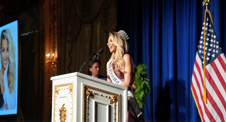 Lou v Schieffelin at the Lincoln Day Gala in Palm Beach